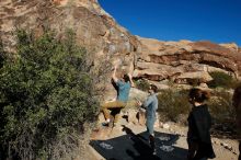 Bouldering in Hueco Tanks on 01/26/2020 with Blue Lizard Climbing and Yoga

Filename: SRM_20200126_1055280.jpg
Aperture: f/8.0
Shutter Speed: 1/400
Body: Canon EOS-1D Mark II
Lens: Canon EF 16-35mm f/2.8 L