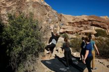 Bouldering in Hueco Tanks on 01/26/2020 with Blue Lizard Climbing and Yoga

Filename: SRM_20200126_1100090.jpg
Aperture: f/8.0
Shutter Speed: 1/400
Body: Canon EOS-1D Mark II
Lens: Canon EF 16-35mm f/2.8 L