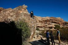 Bouldering in Hueco Tanks on 01/26/2020 with Blue Lizard Climbing and Yoga

Filename: SRM_20200126_1101240.jpg
Aperture: f/8.0
Shutter Speed: 1/400
Body: Canon EOS-1D Mark II
Lens: Canon EF 16-35mm f/2.8 L