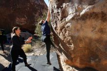 Bouldering in Hueco Tanks on 01/26/2020 with Blue Lizard Climbing and Yoga

Filename: SRM_20200126_1105160.jpg
Aperture: f/4.5
Shutter Speed: 1/400
Body: Canon EOS-1D Mark II
Lens: Canon EF 16-35mm f/2.8 L