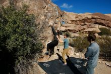 Bouldering in Hueco Tanks on 01/26/2020 with Blue Lizard Climbing and Yoga

Filename: SRM_20200126_1108590.jpg
Aperture: f/10.0
Shutter Speed: 1/400
Body: Canon EOS-1D Mark II
Lens: Canon EF 16-35mm f/2.8 L