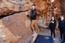 Bouldering in Hueco Tanks on 01/26/2020 with Blue Lizard Climbing and Yoga

Filename: SRM_20200126_1113110.jpg
Aperture: f/4.0
Shutter Speed: 1/200
Body: Canon EOS-1D Mark II
Lens: Canon EF 16-35mm f/2.8 L