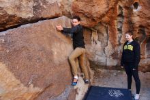 Bouldering in Hueco Tanks on 01/26/2020 with Blue Lizard Climbing and Yoga

Filename: SRM_20200126_1113230.jpg
Aperture: f/4.5
Shutter Speed: 1/200
Body: Canon EOS-1D Mark II
Lens: Canon EF 16-35mm f/2.8 L