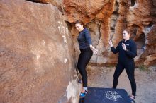 Bouldering in Hueco Tanks on 01/26/2020 with Blue Lizard Climbing and Yoga

Filename: SRM_20200126_1116250.jpg
Aperture: f/3.5
Shutter Speed: 1/200
Body: Canon EOS-1D Mark II
Lens: Canon EF 16-35mm f/2.8 L