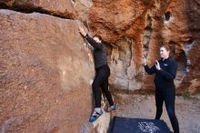 Bouldering in Hueco Tanks on 01/26/2020 with Blue Lizard Climbing and Yoga

Filename: SRM_20200126_1116490.jpg
Aperture: f/4.5
Shutter Speed: 1/200
Body: Canon EOS-1D Mark II
Lens: Canon EF 16-35mm f/2.8 L