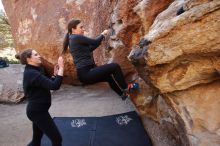 Bouldering in Hueco Tanks on 01/26/2020 with Blue Lizard Climbing and Yoga

Filename: SRM_20200126_1132580.jpg
Aperture: f/5.6
Shutter Speed: 1/250
Body: Canon EOS-1D Mark II
Lens: Canon EF 16-35mm f/2.8 L