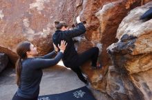 Bouldering in Hueco Tanks on 01/26/2020 with Blue Lizard Climbing and Yoga

Filename: SRM_20200126_1135450.jpg
Aperture: f/5.0
Shutter Speed: 1/250
Body: Canon EOS-1D Mark II
Lens: Canon EF 16-35mm f/2.8 L