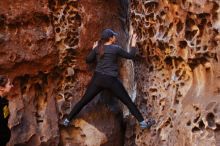 Bouldering in Hueco Tanks on 01/26/2020 with Blue Lizard Climbing and Yoga

Filename: SRM_20200126_1216560.jpg
Aperture: f/2.8
Shutter Speed: 1/100
Body: Canon EOS-1D Mark II
Lens: Canon EF 16-35mm f/2.8 L