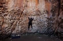 Bouldering in Hueco Tanks on 01/26/2020 with Blue Lizard Climbing and Yoga

Filename: SRM_20200126_1230200.jpg
Aperture: f/4.5
Shutter Speed: 1/125
Body: Canon EOS-1D Mark II
Lens: Canon EF 16-35mm f/2.8 L