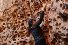 Bouldering in Hueco Tanks on 01/26/2020 with Blue Lizard Climbing and Yoga

Filename: SRM_20200126_1302560.jpg
Aperture: f/3.5
Shutter Speed: 1/125
Body: Canon EOS-1D Mark II
Lens: Canon EF 50mm f/1.8 II