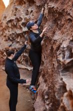 Bouldering in Hueco Tanks on 01/26/2020 with Blue Lizard Climbing and Yoga

Filename: SRM_20200126_1310070.jpg
Aperture: f/2.8
Shutter Speed: 1/125
Body: Canon EOS-1D Mark II
Lens: Canon EF 50mm f/1.8 II