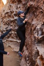 Bouldering in Hueco Tanks on 01/26/2020 with Blue Lizard Climbing and Yoga

Filename: SRM_20200126_1310270.jpg
Aperture: f/2.8
Shutter Speed: 1/125
Body: Canon EOS-1D Mark II
Lens: Canon EF 50mm f/1.8 II