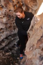 Bouldering in Hueco Tanks on 01/26/2020 with Blue Lizard Climbing and Yoga

Filename: SRM_20200126_1317010.jpg
Aperture: f/4.0
Shutter Speed: 1/125
Body: Canon EOS-1D Mark II
Lens: Canon EF 50mm f/1.8 II