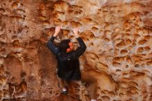 Bouldering in Hueco Tanks on 01/26/2020 with Blue Lizard Climbing and Yoga

Filename: SRM_20200126_1319510.jpg
Aperture: f/4.0
Shutter Speed: 1/125
Body: Canon EOS-1D Mark II
Lens: Canon EF 50mm f/1.8 II