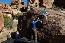 Bouldering in Hueco Tanks on 01/26/2020 with Blue Lizard Climbing and Yoga

Filename: SRM_20200126_1421400.jpg
Aperture: f/8.0
Shutter Speed: 1/400
Body: Canon EOS-1D Mark II
Lens: Canon EF 16-35mm f/2.8 L