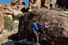 Bouldering in Hueco Tanks on 01/26/2020 with Blue Lizard Climbing and Yoga

Filename: SRM_20200126_1425170.jpg
Aperture: f/8.0
Shutter Speed: 1/400
Body: Canon EOS-1D Mark II
Lens: Canon EF 16-35mm f/2.8 L