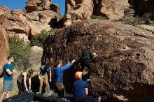 Bouldering in Hueco Tanks on 01/26/2020 with Blue Lizard Climbing and Yoga

Filename: SRM_20200126_1444330.jpg
Aperture: f/9.0
Shutter Speed: 1/400
Body: Canon EOS-1D Mark II
Lens: Canon EF 16-35mm f/2.8 L