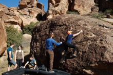 Bouldering in Hueco Tanks on 01/26/2020 with Blue Lizard Climbing and Yoga

Filename: SRM_20200126_1446070.jpg
Aperture: f/8.0
Shutter Speed: 1/400
Body: Canon EOS-1D Mark II
Lens: Canon EF 16-35mm f/2.8 L