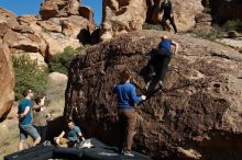 Bouldering in Hueco Tanks on 01/26/2020 with Blue Lizard Climbing and Yoga

Filename: SRM_20200126_1447460.jpg
Aperture: f/8.0
Shutter Speed: 1/400
Body: Canon EOS-1D Mark II
Lens: Canon EF 16-35mm f/2.8 L