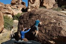 Bouldering in Hueco Tanks on 01/26/2020 with Blue Lizard Climbing and Yoga

Filename: SRM_20200126_1450150.jpg
Aperture: f/8.0
Shutter Speed: 1/400
Body: Canon EOS-1D Mark II
Lens: Canon EF 16-35mm f/2.8 L