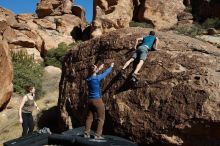 Bouldering in Hueco Tanks on 01/26/2020 with Blue Lizard Climbing and Yoga

Filename: SRM_20200126_1450530.jpg
Aperture: f/9.0
Shutter Speed: 1/400
Body: Canon EOS-1D Mark II
Lens: Canon EF 16-35mm f/2.8 L