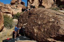 Bouldering in Hueco Tanks on 01/26/2020 with Blue Lizard Climbing and Yoga

Filename: SRM_20200126_1517540.jpg
Aperture: f/9.0
Shutter Speed: 1/400
Body: Canon EOS-1D Mark II
Lens: Canon EF 16-35mm f/2.8 L