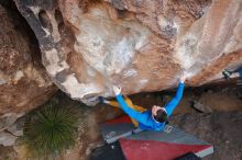 Bouldering in Hueco Tanks on 01/27/2020 with Blue Lizard Climbing and Yoga

Filename: SRM_20200127_1110390.jpg
Aperture: f/5.6
Shutter Speed: 1/250
Body: Canon EOS-1D Mark II
Lens: Canon EF 16-35mm f/2.8 L