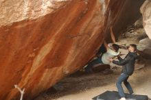 Bouldering in Hueco Tanks on 01/27/2020 with Blue Lizard Climbing and Yoga

Filename: SRM_20200127_1138500.jpg
Aperture: f/3.2
Shutter Speed: 1/320
Body: Canon EOS-1D Mark II
Lens: Canon EF 50mm f/1.8 II