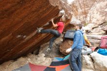 Bouldering in Hueco Tanks on 01/27/2020 with Blue Lizard Climbing and Yoga

Filename: SRM_20200127_1243541.jpg
Aperture: f/4.5
Shutter Speed: 1/250
Body: Canon EOS-1D Mark II
Lens: Canon EF 16-35mm f/2.8 L