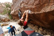 Bouldering in Hueco Tanks on 01/27/2020 with Blue Lizard Climbing and Yoga

Filename: SRM_20200127_1244040.jpg
Aperture: f/5.6
Shutter Speed: 1/250
Body: Canon EOS-1D Mark II
Lens: Canon EF 16-35mm f/2.8 L
