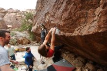 Bouldering in Hueco Tanks on 01/27/2020 with Blue Lizard Climbing and Yoga

Filename: SRM_20200127_1244050.jpg
Aperture: f/6.3
Shutter Speed: 1/250
Body: Canon EOS-1D Mark II
Lens: Canon EF 16-35mm f/2.8 L