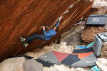 Bouldering in Hueco Tanks on 01/27/2020 with Blue Lizard Climbing and Yoga

Filename: SRM_20200127_1245070.jpg
Aperture: f/4.5
Shutter Speed: 1/250
Body: Canon EOS-1D Mark II
Lens: Canon EF 16-35mm f/2.8 L