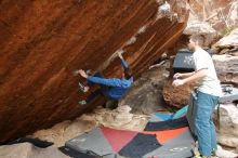 Bouldering in Hueco Tanks on 01/27/2020 with Blue Lizard Climbing and Yoga

Filename: SRM_20200127_1245150.jpg
Aperture: f/4.5
Shutter Speed: 1/250
Body: Canon EOS-1D Mark II
Lens: Canon EF 16-35mm f/2.8 L