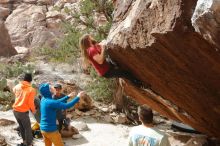 Bouldering in Hueco Tanks on 01/27/2020 with Blue Lizard Climbing and Yoga

Filename: SRM_20200127_1253280.jpg
Aperture: f/11.0
Shutter Speed: 1/250
Body: Canon EOS-1D Mark II
Lens: Canon EF 16-35mm f/2.8 L