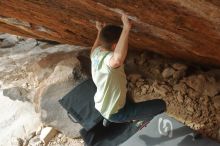 Bouldering in Hueco Tanks on 01/27/2020 with Blue Lizard Climbing and Yoga

Filename: SRM_20200127_1306450.jpg
Aperture: f/4.5
Shutter Speed: 1/500
Body: Canon EOS-1D Mark II
Lens: Canon EF 50mm f/1.8 II