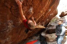 Bouldering in Hueco Tanks on 01/27/2020 with Blue Lizard Climbing and Yoga

Filename: SRM_20200127_1323290.jpg
Aperture: f/5.0
Shutter Speed: 1/320
Body: Canon EOS-1D Mark II
Lens: Canon EF 16-35mm f/2.8 L