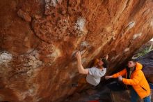 Bouldering in Hueco Tanks on 01/27/2020 with Blue Lizard Climbing and Yoga

Filename: SRM_20200127_1331030.jpg
Aperture: f/4.5
Shutter Speed: 1/320
Body: Canon EOS-1D Mark II
Lens: Canon EF 16-35mm f/2.8 L