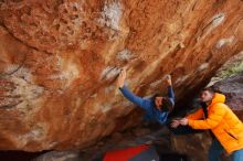 Bouldering in Hueco Tanks on 01/27/2020 with Blue Lizard Climbing and Yoga

Filename: SRM_20200127_1333061.jpg
Aperture: f/4.5
Shutter Speed: 1/320
Body: Canon EOS-1D Mark II
Lens: Canon EF 16-35mm f/2.8 L