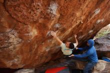 Bouldering in Hueco Tanks on 01/27/2020 with Blue Lizard Climbing and Yoga

Filename: SRM_20200127_1342000.jpg
Aperture: f/4.0
Shutter Speed: 1/250
Body: Canon EOS-1D Mark II
Lens: Canon EF 16-35mm f/2.8 L