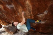 Bouldering in Hueco Tanks on 01/27/2020 with Blue Lizard Climbing and Yoga

Filename: SRM_20200127_1344380.jpg
Aperture: f/4.5
Shutter Speed: 1/250
Body: Canon EOS-1D Mark II
Lens: Canon EF 16-35mm f/2.8 L