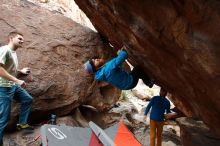 Bouldering in Hueco Tanks on 01/27/2020 with Blue Lizard Climbing and Yoga

Filename: SRM_20200127_1406390.jpg
Aperture: f/5.0
Shutter Speed: 1/250
Body: Canon EOS-1D Mark II
Lens: Canon EF 16-35mm f/2.8 L