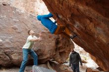 Bouldering in Hueco Tanks on 01/27/2020 with Blue Lizard Climbing and Yoga

Filename: SRM_20200127_1409210.jpg
Aperture: f/5.0
Shutter Speed: 1/250
Body: Canon EOS-1D Mark II
Lens: Canon EF 16-35mm f/2.8 L