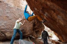 Bouldering in Hueco Tanks on 01/27/2020 with Blue Lizard Climbing and Yoga

Filename: SRM_20200127_1409230.jpg
Aperture: f/5.6
Shutter Speed: 1/250
Body: Canon EOS-1D Mark II
Lens: Canon EF 16-35mm f/2.8 L