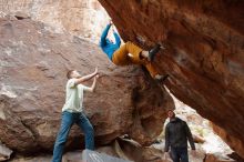 Bouldering in Hueco Tanks on 01/27/2020 with Blue Lizard Climbing and Yoga

Filename: SRM_20200127_1409260.jpg
Aperture: f/5.6
Shutter Speed: 1/250
Body: Canon EOS-1D Mark II
Lens: Canon EF 16-35mm f/2.8 L