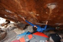 Bouldering in Hueco Tanks on 01/27/2020 with Blue Lizard Climbing and Yoga

Filename: SRM_20200127_1434111.jpg
Aperture: f/4.5
Shutter Speed: 1/250
Body: Canon EOS-1D Mark II
Lens: Canon EF 16-35mm f/2.8 L