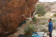 Bouldering in Hueco Tanks on 01/27/2020 with Blue Lizard Climbing and Yoga

Filename: SRM_20200127_1510460.jpg
Aperture: f/7.1
Shutter Speed: 1/250
Body: Canon EOS-1D Mark II
Lens: Canon EF 16-35mm f/2.8 L