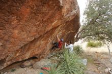 Bouldering in Hueco Tanks on 01/27/2020 with Blue Lizard Climbing and Yoga

Filename: SRM_20200127_1525460.jpg
Aperture: f/5.6
Shutter Speed: 1/250
Body: Canon EOS-1D Mark II
Lens: Canon EF 16-35mm f/2.8 L