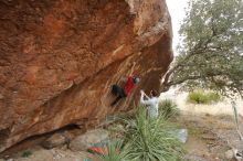 Bouldering in Hueco Tanks on 01/27/2020 with Blue Lizard Climbing and Yoga

Filename: SRM_20200127_1525470.jpg
Aperture: f/5.6
Shutter Speed: 1/250
Body: Canon EOS-1D Mark II
Lens: Canon EF 16-35mm f/2.8 L