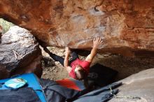 Bouldering in Hueco Tanks on 01/27/2020 with Blue Lizard Climbing and Yoga

Filename: SRM_20200127_1605110.jpg
Aperture: f/3.5
Shutter Speed: 1/250
Body: Canon EOS-1D Mark II
Lens: Canon EF 16-35mm f/2.8 L