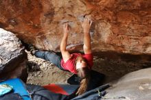 Bouldering in Hueco Tanks on 01/27/2020 with Blue Lizard Climbing and Yoga

Filename: SRM_20200127_1605190.jpg
Aperture: f/4.5
Shutter Speed: 1/250
Body: Canon EOS-1D Mark II
Lens: Canon EF 16-35mm f/2.8 L